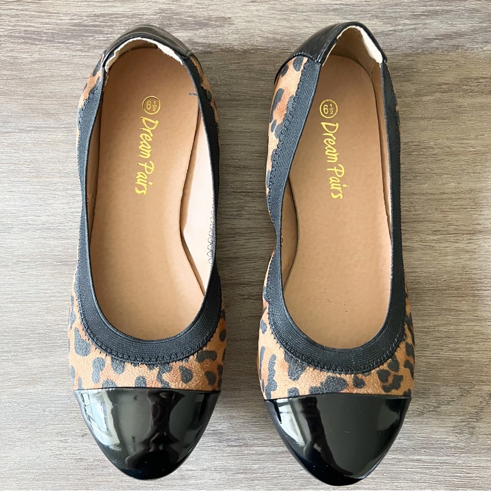 Dream Pairs / Cheetah Print Ballet Flats